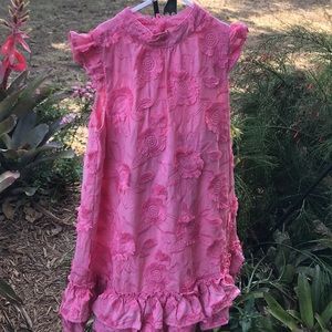 Girls Janie & Jack Dress size 12 Mauve/ Pink